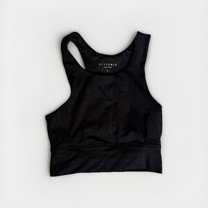 ALL FENIX Navy and Black Racerback Sports Bra NWT Size XS